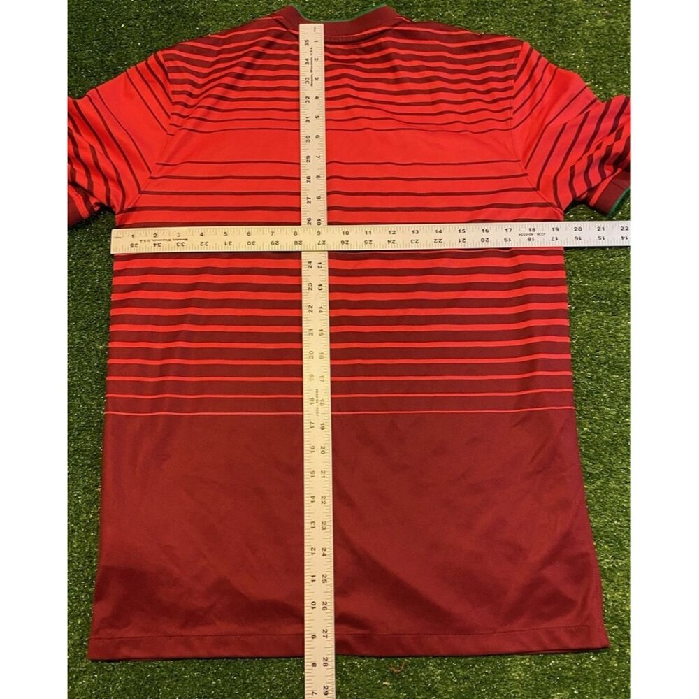 Portugal Soccer Jersey medium red green nike home kit 2014 Cristiano Ronaldo 14 - Picture 10 of 11